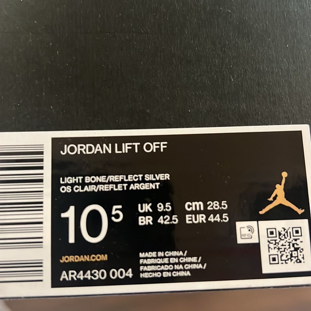 Nike jordan lift off AR4430 004 MEN SIZE 10.5 Fast shipping - Picture 6 of 7